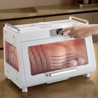 免瀝水消毒櫃家用小型桌面臺式紫外線不銹鋼餐具高溫消毒烘干碗櫃