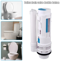 Flush Valve For Toilet Water Tank Connected 2 Flush Fill Toilet Cistern ​inlet Drain Button Repair Parts Outlet Tank Accessories