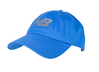 【滿2件再95折】【毒】NEW BALANCE 棒球帽 刺繡logo 藍色 LAH91017LCT