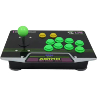 10 ButtonsZero Delay Arcade Game Controller 8 Way Digital Acrylic Panel Control Stick Joystick Arcade Keyboard For PC