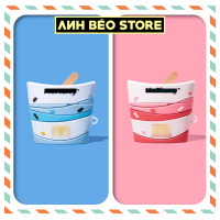 Vỏ ốp Airpod 2 3 Pro Pro2 Ly Kem M-C Flur.ry  kèm móc khóa cao cấp, Case Airpods MCFlurry - Anh Béo 
