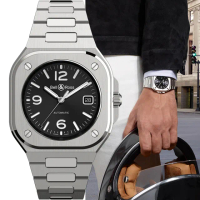 【Bell&Ross】BR 05系列時尚機械錶(BR05A-BL-ST/SST)