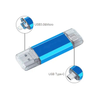 OTG Usb Stick Type C Pen Drive 128 GB 64 GB 32 GB 16 GB USB Flash Drive 3.0 Pendrive Hoge Snelheid Pendrive Voor Type-C Apparaat