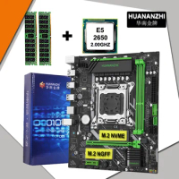 HUANANZHI X79 Micro-ATX motherboard CPU RAM bundle X79 LGA2011 mainboard with CPU Xeon E5 2650 2.0GHz RAM 8G(2*4G) DDR3 REG ECC