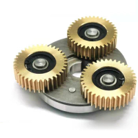 3Pcs Ebike Gears With Bearings Copper 36T Ebike Wheel Hub Motor Planetary Gears For Bafang Motor Ebike High Quality Parts