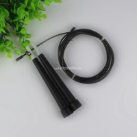300pcs 3M Single Skipping Rope Party Favors Adjustable Jump Jumping Rope Speed Cable Wire 5 Colors Optional Metal Gym Euipment