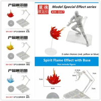 Star Soul model Spirit Flame Effect with base for Saint Seiya Masked Rider 6 inch model SX022*