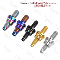 สกรูไททาเนียม Tgou M8 และ M10x45 และ 54 และ 55 และ 65 มม. ท่อไอเสียรถจักรยานยนต์ 1.25 มม.
