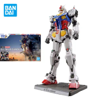 Bandai Original Gundam Model Kit Anime Figure RX-78F00 GUNDAM 1/48 Action Figures Collectible Ornaments Toys Gifts for Kids