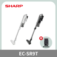 限期登錄送原廠鋰電池-SHARP夏普 RACTIVE Air 羽量級無線快充吸塵器-EC-SR9TW-白色