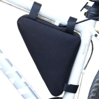 Pouch Frame Handlebar Front Tube Black Cycling Triangle Bag Bike Tool Triangle Pouch MTB Frame Bag