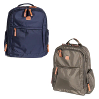 【BRIC S】義大利時尚 X-Travel 後背包 可固定於拉桿(公事包/手提包/電腦包/後背包)