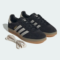 【adidas 愛迪達】運動鞋 慢跑鞋 休閒鞋 女鞋 GAZELLE INDOOR W(JI2755)
