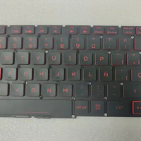 New Spanish keyboard backlit red word For Acer Nitro 5 7 AN515-54 43 44 AN515-55 AN517-51 52 AN715-51