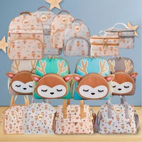 Hikarusa Bag - Tas Hikarusa School Bag Hikaru Lunch bag Hikaru Diaper Bag Lunch Bag-Gray