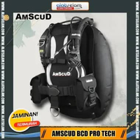 AmScuD BCD Pro Tech / Peralatan Selam / Alat Scuba Diving / Pelampung Jaket Untuk Scuba Diving / BCD