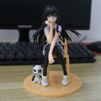 13CM Yukinoshita Yukino Anime Action Figure Toys My Teen Romantic Comedy SNAFU PVC Toy New Collection Figures On-Board Toys