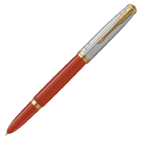 【PARKER】Parker 派克51型 雅致系列狂放紅鋼筆(原廠正貨)