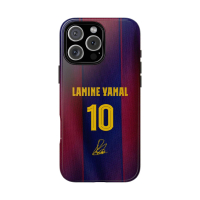 Ốp lưng áo đấu Lamine Yamal, dành cho fans Yamal, Barca tương thích với iPhone 17 Pro Max, 17 Pro, 1