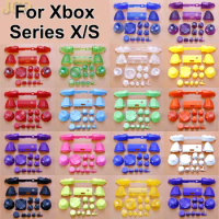 JCD Analog Thumb Stick Cap ABXY D Pad RB LB Bumper RT LT Trigger Full Set Buttons Kit For Xbox Series X S Controller