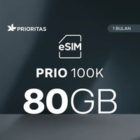 eSIM XL PRIORITAS 100K 80GB/bln 6 Bulan