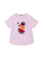 เสื้อยืดเด็กหญิง Fun Fruits รุ่น FOKS22STSG02