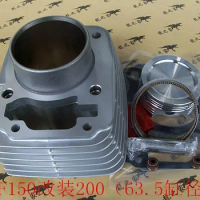 Engine Parts Motorcycle Cylinder Kit With Piston Pin For Honda XR150 CBF 150 CBF150 Upgrade CBF200 XR200 CF 200
