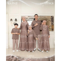 Ethica Sarimbit Ladiva Series 2026 Imperial Mauve| Ethica Gamis Terbaru Ladiva 42 Imperial Mauve| Se