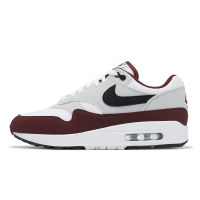 Nike 休閒鞋 Air Max 1 男鞋 女鞋 白 紅 Dark Team Red 氣墊 經典 運動鞋 FD9082-106