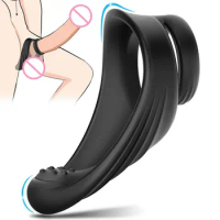 Penis Ring Silicone Semen Lock Ring Delay Ejaculation High Elasticity Time Lasting Cock Ring Sex Toys For Men Couples Adult 18+