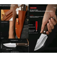 Pisau Tulang Pisau Dapur Pisau Survival Pisau Daging Pisau Memasak Super Tajam