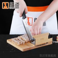 切片機阿膠糕專用切片機家用小型手動牛軋糖芝麻糖切塊切片年糕臘肉切刀