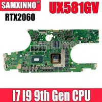 UX581GV Mainboard For ASUS ZenBook Pro Duo UX581 UX581GW UX581G Laptop Motherboard with I7-9750H I9-9980H RTX2060 16G/32G-RAM
