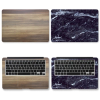 Double Sided Marble Universal Laptop Sticker Laptop Skin for MacBook /HP/Acer/Dell/ASUS/Lenovo Notebook Decorative Art Sticker