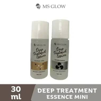 MS GLOW Deep Treatment Essence Kemasan 30 ML & 100 ML - Essence Salmon DNA - Essence Centella Asiati