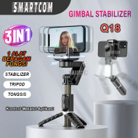 Smartcom Q18 Gimbal Stabilizer Handphone Smart Tracking Tripod Hp