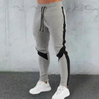Loose Trousers Men Pants Fashionable Men's Spring Autumn Pants Full Length Elastic Waist Fast Dry with Pockets Ideal for Sports