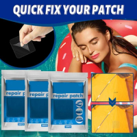 Nano Repair Glue Inflatable Repair Kit Waterproof Self-Adhesive Repair Patch for Water Mat Swimming Ring Pool Float Air Bed Pads