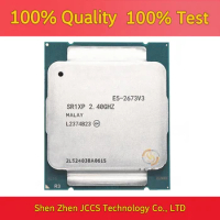 Used Xeon E5 2673 V3 2.4GHz 12-Cores 30M LGA 2011-3 processor E5 2673V3 CPU