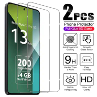 2Pcs Tempered Glass For Xiaomi Redmi Note 9 10 11 12 13 Pro 5G 4G 12S 9T 10T Screen Protector Redmi 13C 12 10 Protective Glass