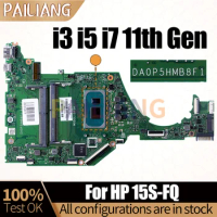 For HP 15S-FQ Notebook Mainboard Laptop DA0P5HMB8F1 i3-1125G4 i5-1135G7 i7-1165G7 M16463-601 M16464-601 Motherboard Full Tested