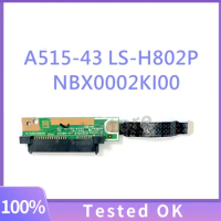 EH5LP LS-H802P NBX0002KI00 For Acer Aspire 5 A515-43 A515-43G 15.6" Hard Disk Board With Cable 100% Tested