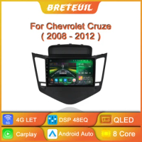 Android Car Radio For Chevrolet Cruze 2008 2009 2010 2011 2012 Multimedia Player Navigation GPS Carplay Touch Screen Auto Stereo