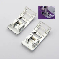Domestic Sewing Machine Transparent Standard Presser Foot Universal Elastic Band Accessories Parts Household For Brother Singer