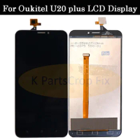 For Original Oukitel U20 Plus LCD Display+Touch Screen Digitizer Assembly U20 PLUS Quad Core lcd 5.5 Inch LCD Display