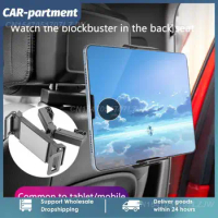 Headrest Tablet Mount 360 Degree Rotating Tablet Stand Car Pillow Mobile Phone Holder Back Seat Headrest for iPad 4.7"-12.9"