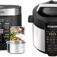 Rice Cooker 10 Cup Uncooked Rice Maker with 18 Cooking Functions &amp; COSORI Electric Pressure Cooker, 9-in-1 Multi Cooker,
