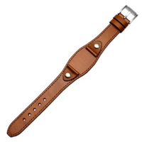 20/22MM Watchband Cowhide Leather Strap For FOSSIL Omega Watches Band Replacement pin buckle watch Straps Repair Accessories