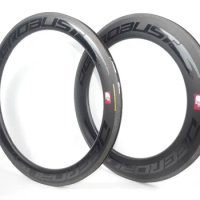R6088R 700C Combo Front 60mm Rear 88mm CLINCHER Carbon Road Bike Wheel Rims TUBELESS ready