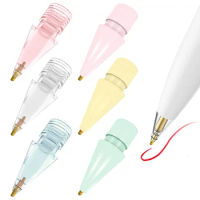 Clear Replacement Tips For Apple Pencil 12 Gen Tips Pen Tips For Apple Pencil 1st 2nd Generation for iPad Transparent Stylus Nib